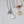 HM ROUND CARD SILVER PINK GOLD DROP NECKLACE