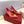 One Stud Gold Patent Pink Leather Pump