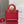 medium lady 24 red calfskin gold hardware