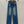 LV High Waist Blue Jeans