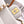 CLASSIC FLAP 25 WHITE LAMBSKIN LIGHT GOLD HARDWARE