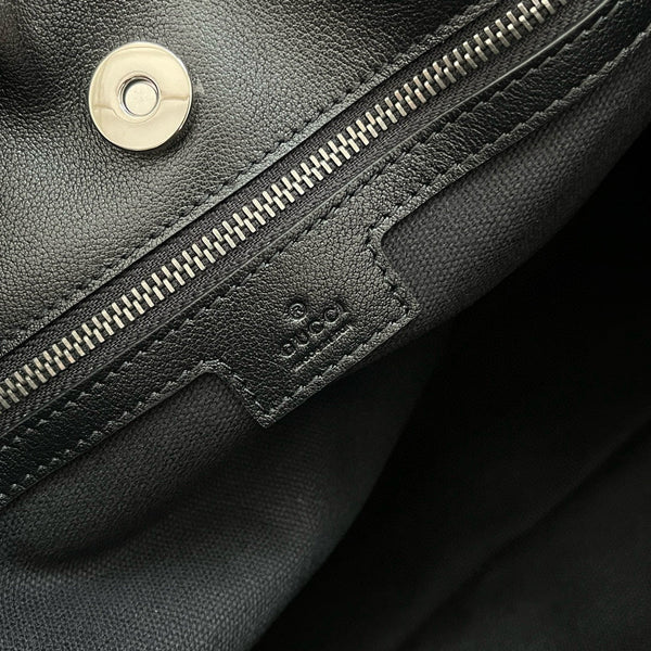 GG Blondie 34.5 2Way Tote Bag Black Calfskin