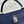 HM Kelly Sellier Blue Epsom Leather Silver Hardware