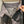 LV Flower Denim Wide Leg Pants Pink Grey