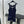 Celine Vest Dress Blue mix White Knited Wool