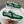 Prada America's Cup Biker Sneakers Green Frabic White Cotton Laces