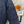 C. Goose Bomber Jacket Navy Blue Polyester 0008