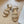 CC 25 Gold Chain Strappy Sandals Apricot Cowhide