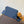 LV Aerogram messenger bag blue cowhide M21363