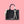 CD Book Tote With Strap PolkaDior Embroidery Black White Canvas 164637