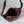 Miu Matelassé Pouch Bag 23cm Burgundy Leather