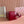 Miu Medium Top-Handle Bag 28cm Red Cowhide