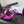 CC 26FW Slingback 7.5cm Hot Pink Crystal Leather