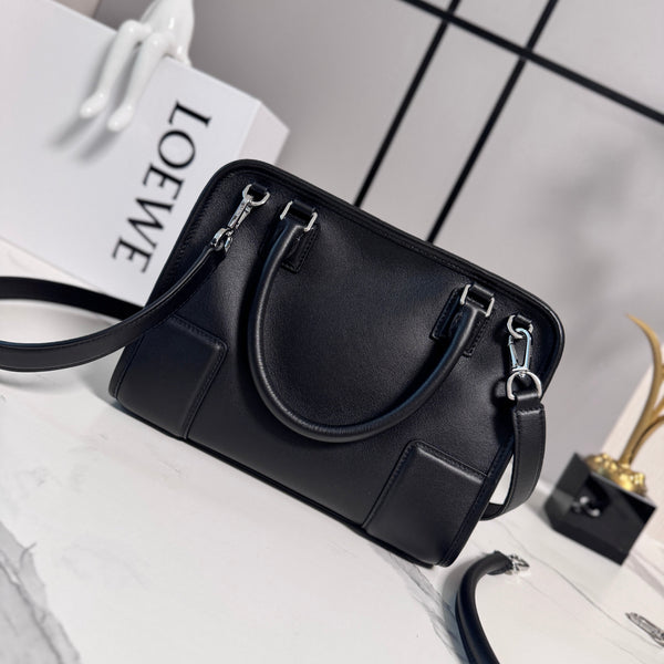 LOEWE Amazona 180 Bag 24.5cm Black Soft Calfskin