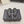 CC Crystal Logo Thong Sandal Black Leather