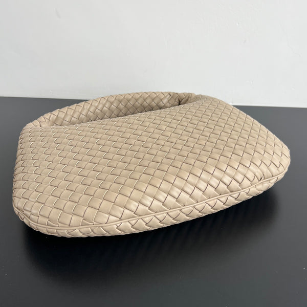 BV Bag 44cm Beige Intrecciato Leather