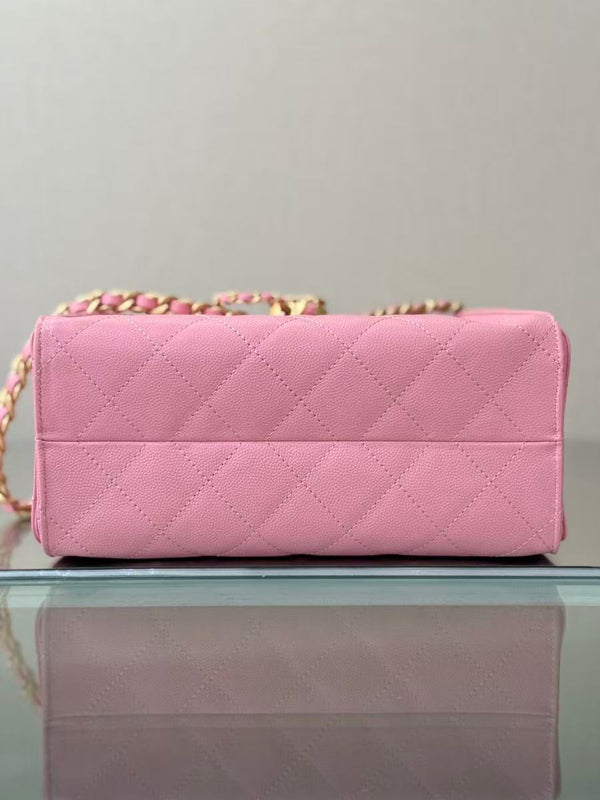 CC 26s Small Handbag 22cm Hot Pink Caviar