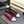 CC 26s Ballet Flat Black Red Horsehair