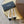 CC 25P Ballet Flat White Calfskin Black Grosgrain