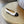 CC 25P Ballet Flat White Calfskin Black Grosgrain