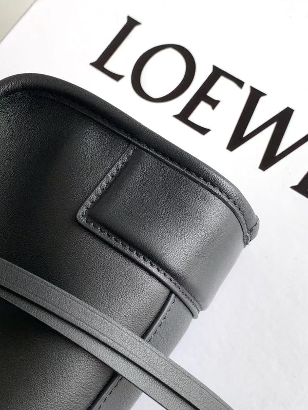 Loew 2026 Amazona 180 Bag 20cm Black Soft Calfskin