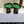CD Bloom Mules 4.5CM Green Leather Flowers Bee Accent 966855