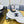 CC Chunky Sneakers White Black Mesh Leather