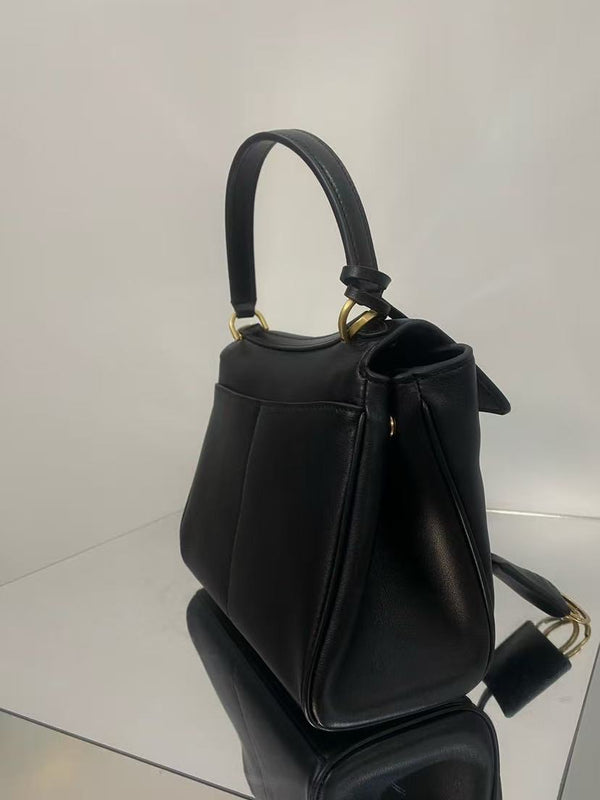 Balenciaga Mini Bag 22 Black Calfskin Gold Hardware