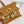 HM Kelly Festival Bag Charm in Tan Swift Calfskin GHW