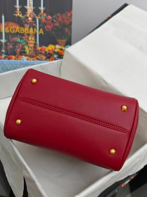DB My Sicily Bag 21cm Red Calfskin