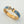 H PINK GOLD BRACELET BLUE CERAMIC