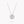 THREADS SILVER DIAMOND NECKLACE