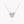 WILD FLOWER SILVER DIAMOND CLUSTER NECKLACE