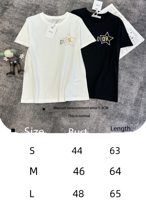 CD SS26 Short-Sleeve T-Shirt Cotton 350692