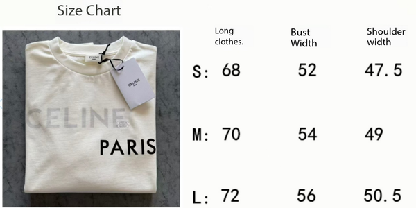 Celine SS26 Double Layered T-Shirt White Cotton 350462