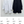 CD SS26 Broadcloth Long Stand Collar Shirt White Polyester 351870