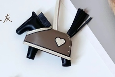 Hermès Rodeo PM Charm in Leather