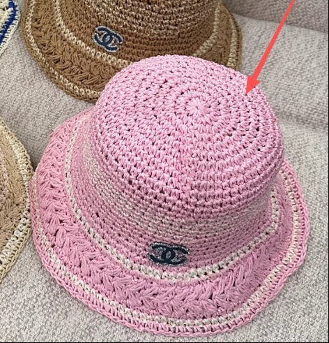 CC Straw Bucket Hat 214529