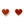 HEART CARNELIAN PINK GOLD STUD EARRINGS