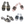 CD 25 Mid Heel Mules Cotton Fabric 241433