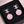 CAMELLIA PINK EARRINGS PEARL DIAMOND