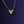 HEART SHAPE SILVER YELLOW DIAMOND NECKLACE