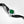 GRA SILVER GREEN DIAMOND RING