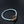 HM LEATHER ROPE BRACELET PIG NOSE