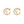 F LOGO GOLD DIAMOND EARRINGS