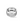 COCO CRUSH 10MM QUILTED DIAMOND SILVER RING