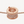 ZERO 1 DIAMOND PAVED PINK GOLD NECKLACE