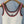 Dior 25 Black Red Neckline Viscose White Tank Top