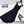 CD Vest Dress Black Cotton Polyester