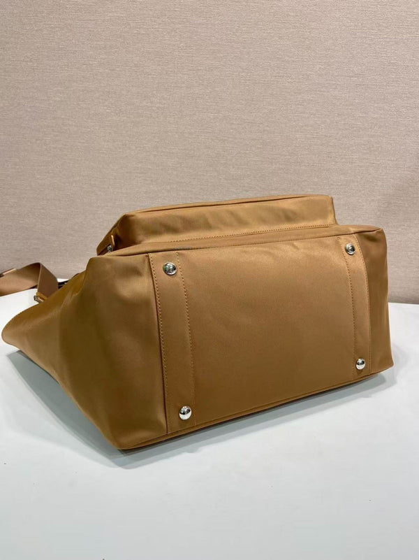 Prad Baby Bag Brown Re-Nylon
